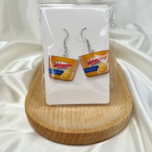 Velveeta Macaroni & Cheese Earring
